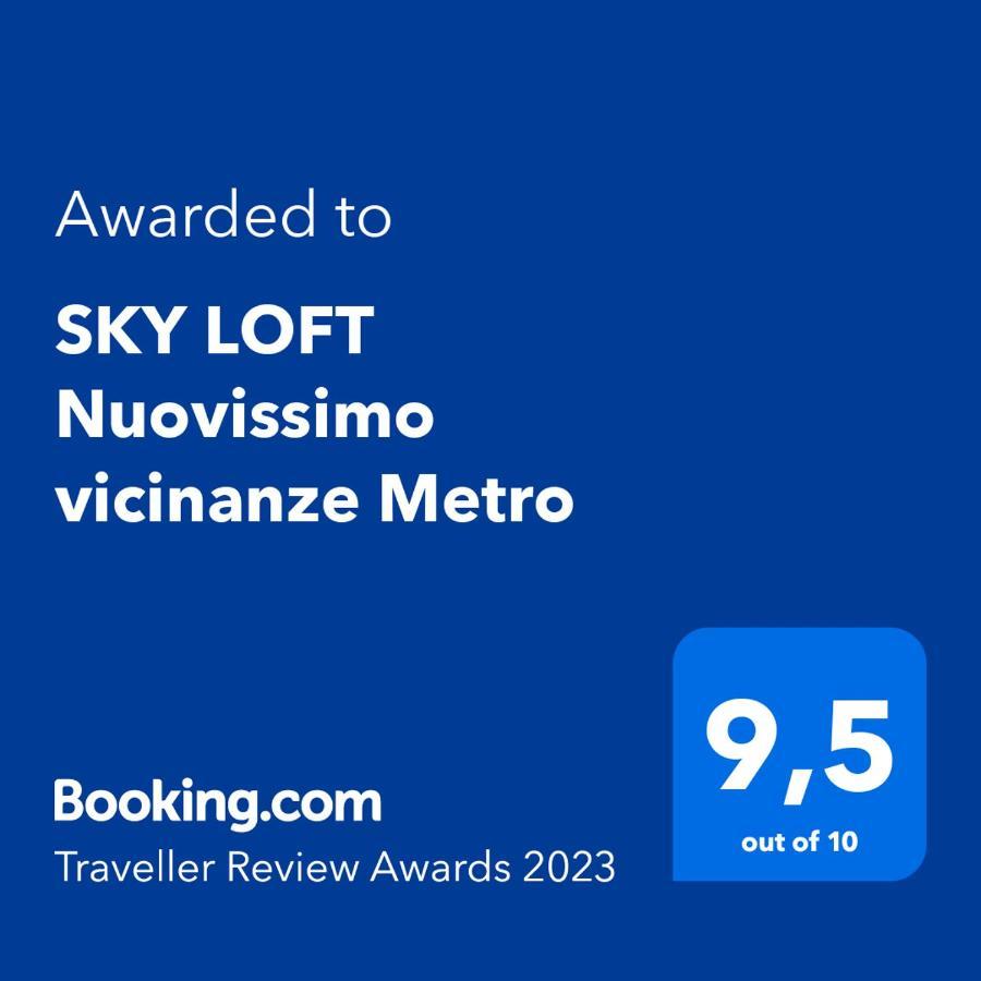 Apartamento Sky Loft Nuovissimo Vicinanze Metro Turín Exterior foto